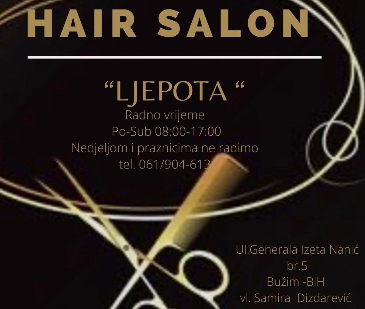 Frizerski salon Ljepota Logo