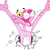 PINK PANTER caffe Bar Logo