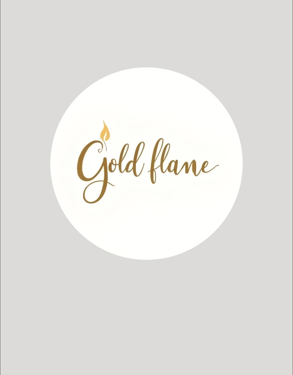 GOLD FLAME Logo