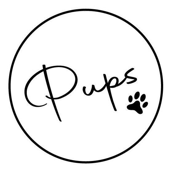 Pups Salon Za Uređivanje Pasa Logo