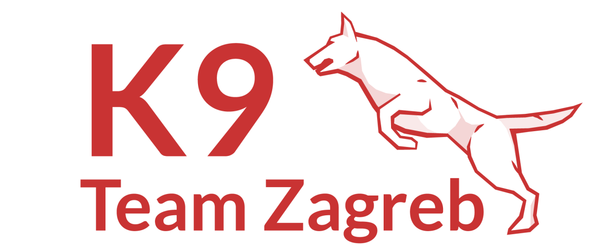 K 9 Team Zagreb Škola Za Pse/Dresura Pasa Logo