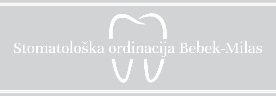 Stomatološka ordinacija Bebek-Milas Logo