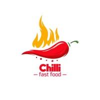Fast Food "Chilli" Logo
