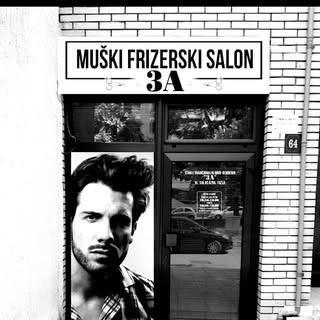 Muški frizerski salon 3A Logo