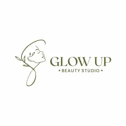 Kozmetički salon Glow Up Logo