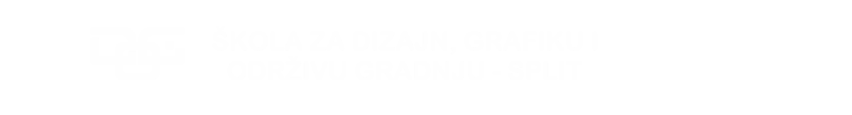 Škola za dizajn,grafiku i održivu gradnju Logo