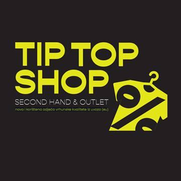 Tip top second hand & outlet Logo