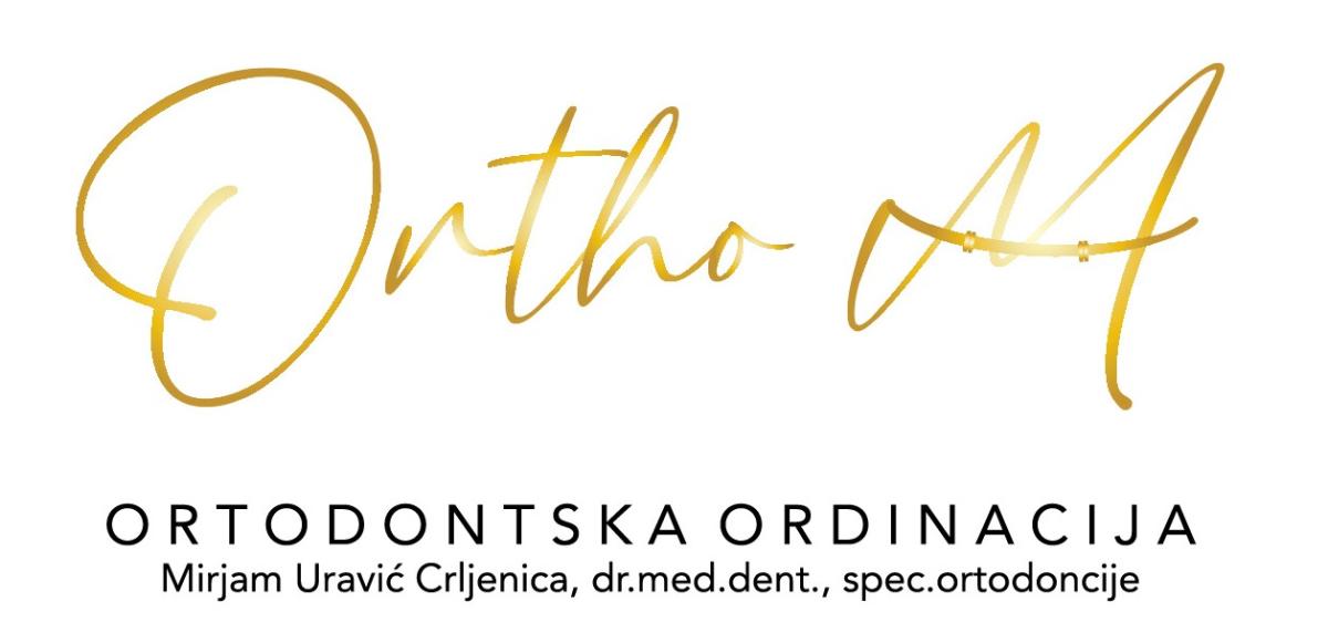 Ortodoncija Mirjam Uravić Crljenica Pula Logo
