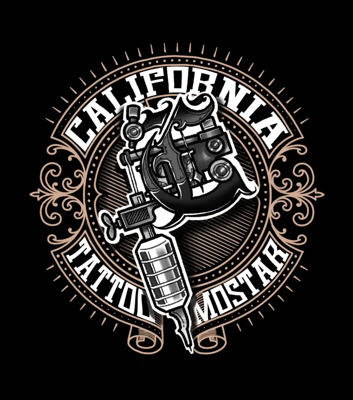 California Tattoo Logo