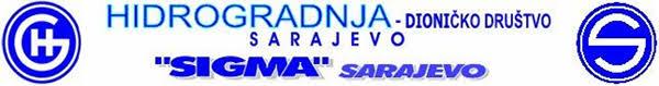 Hidrogradnja d.d. Sarajevo Logo