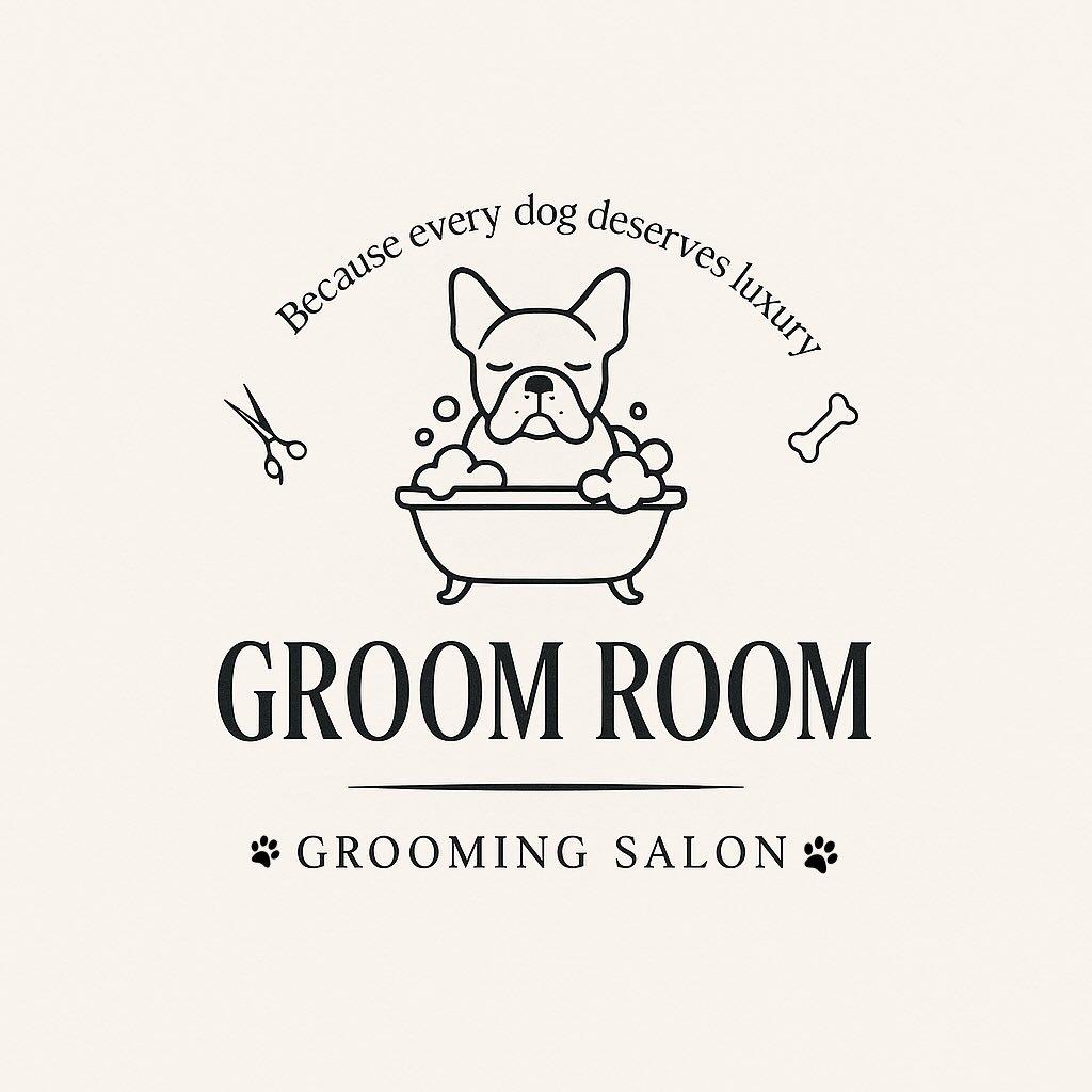 Grooming Salon Groomroom Logo