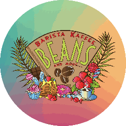 Barista Kaffée Beans Logo