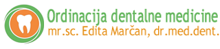 Ordinacija dentalne medicine mr.sc.Edita Marčandr.med.dent. Logo
