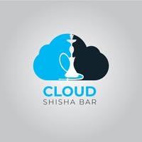 Shisha bar Cloud Logo