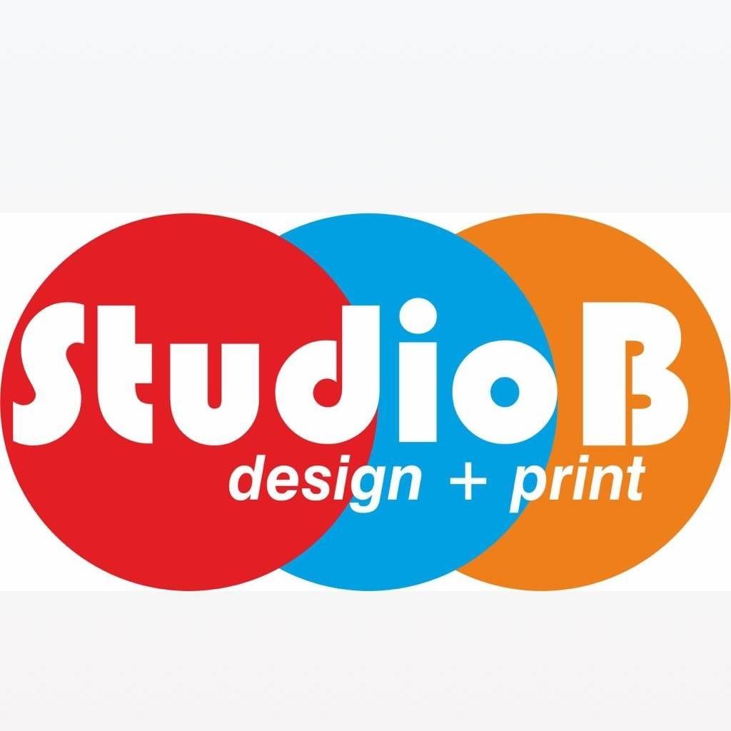 Studio B Design + Print Logo