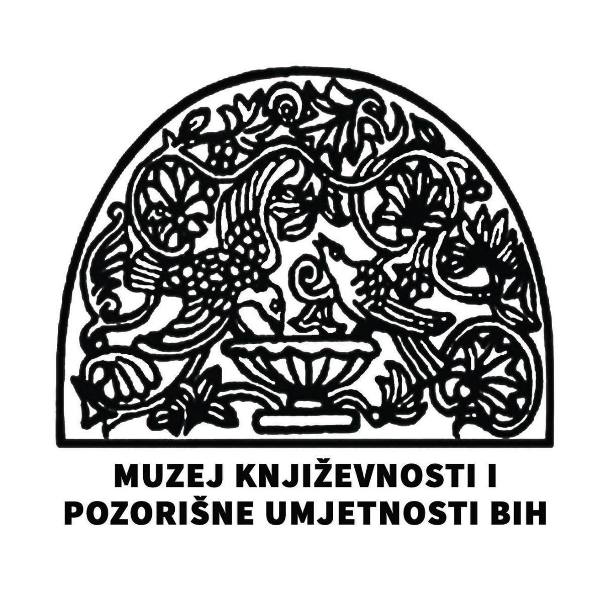 Muzej književnosti i pozorišne umjetnosti Bosne i Hercegovine Logo