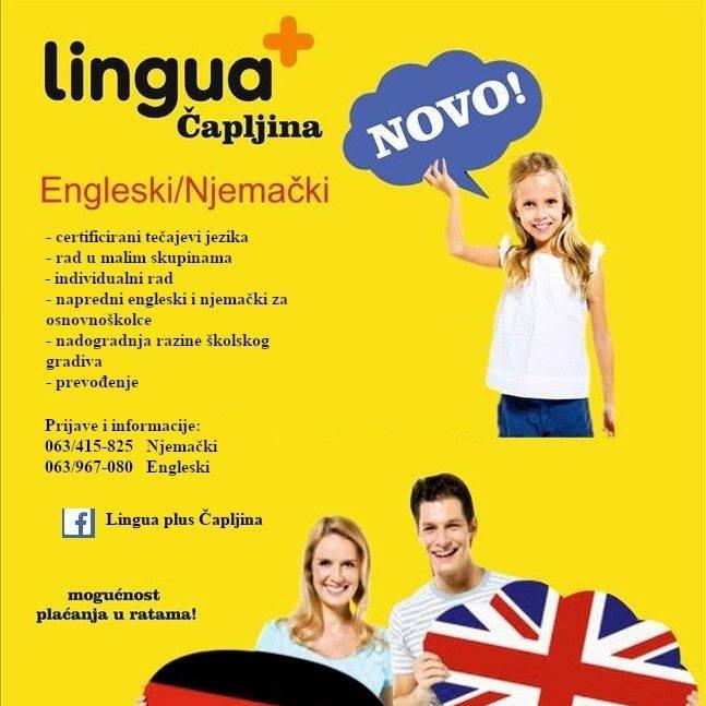 Lingua plus Čapljina Logo