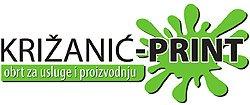 Križanić Print Logo