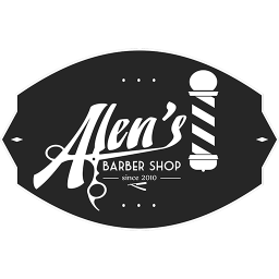 Alen's Barber School Logo