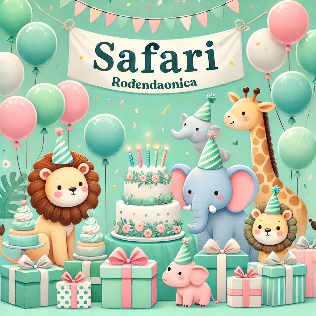 Rođendaonica Safari Logo