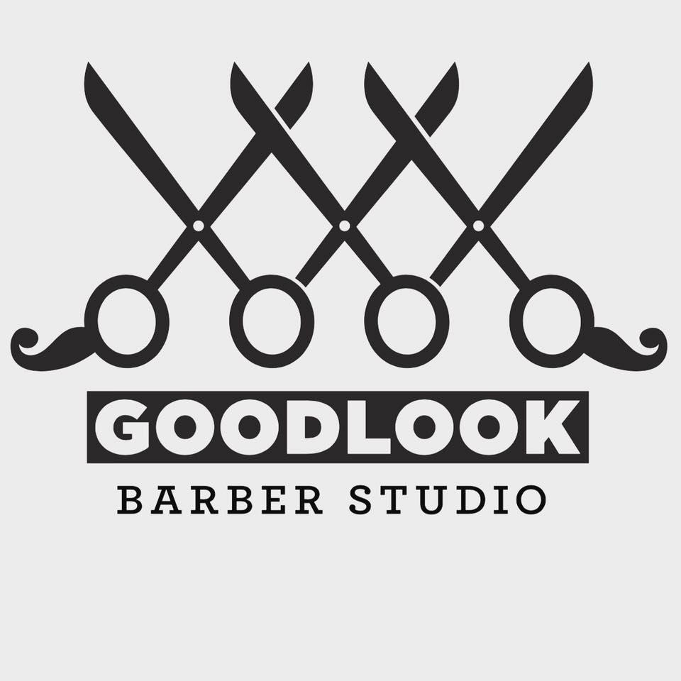 GoodLook Barber Studio Logo