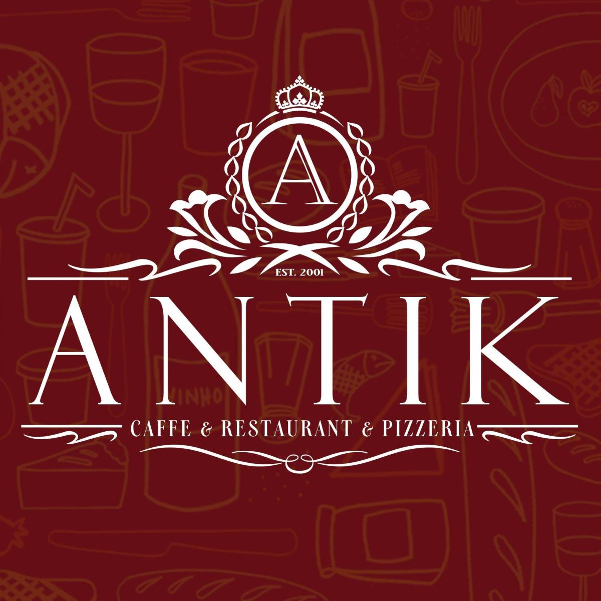 Restoran Pizza Antik Logo