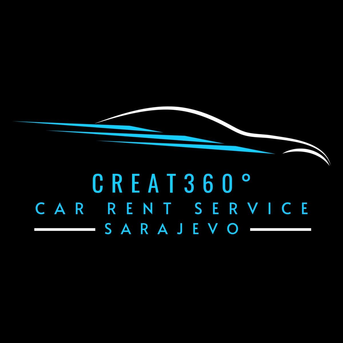 Rent a Car CREAT360° Sarajevo Logo