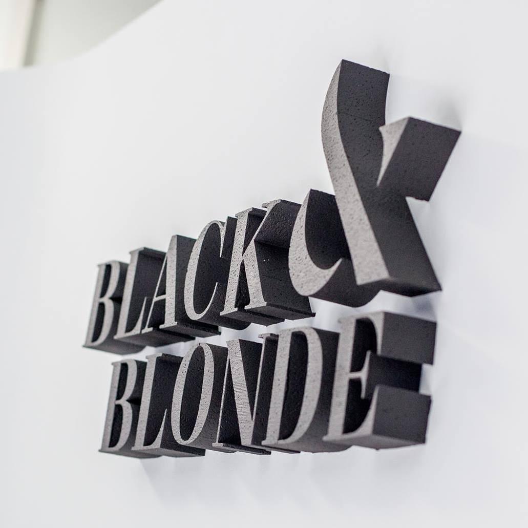 Hair Salon Black&Blonde Logo