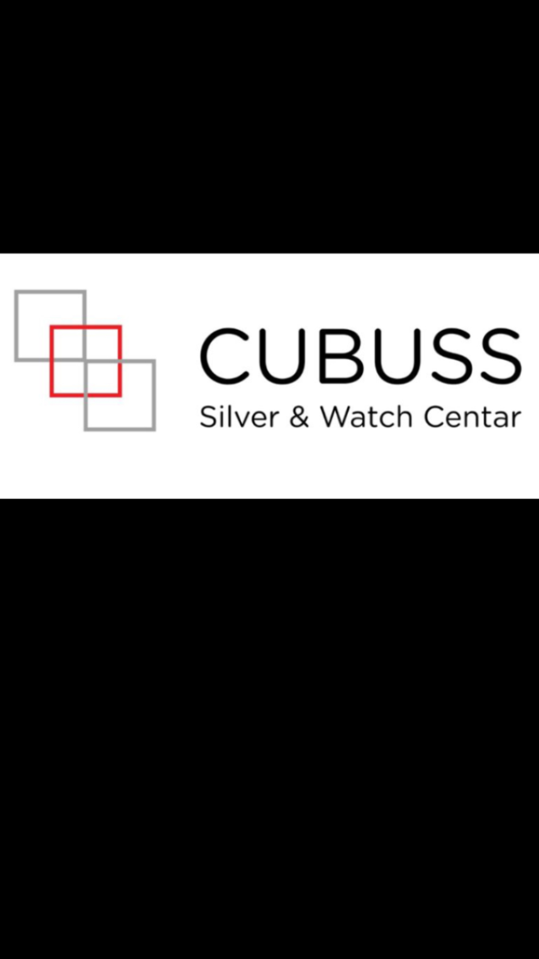 Cubuss - Silver & Watch Centar Logo