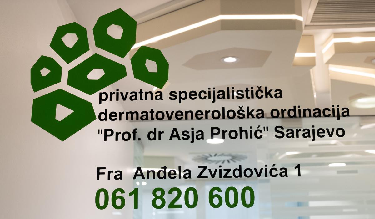 Dermatolovenerološka ordinacija prof.dr. Asja prohić Logo