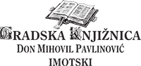 GRADSKA KNJIŽNICA DON MIHOVIL PAVLINOVIĆ Logo