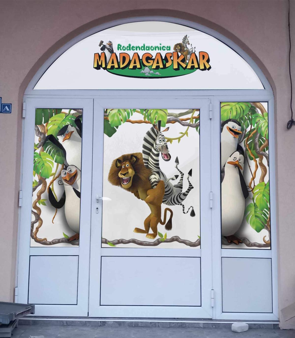 Rođendaonica Madagaskar Logo
