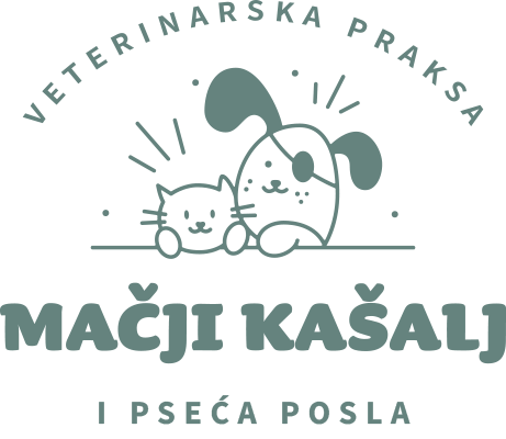 Mačji Kašalj I Pseća Posla Logo