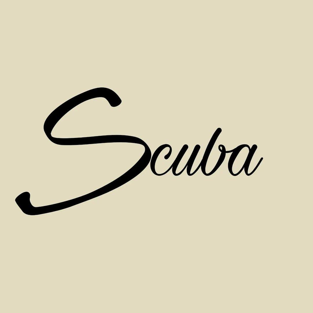 Scuba Restaurant Logo