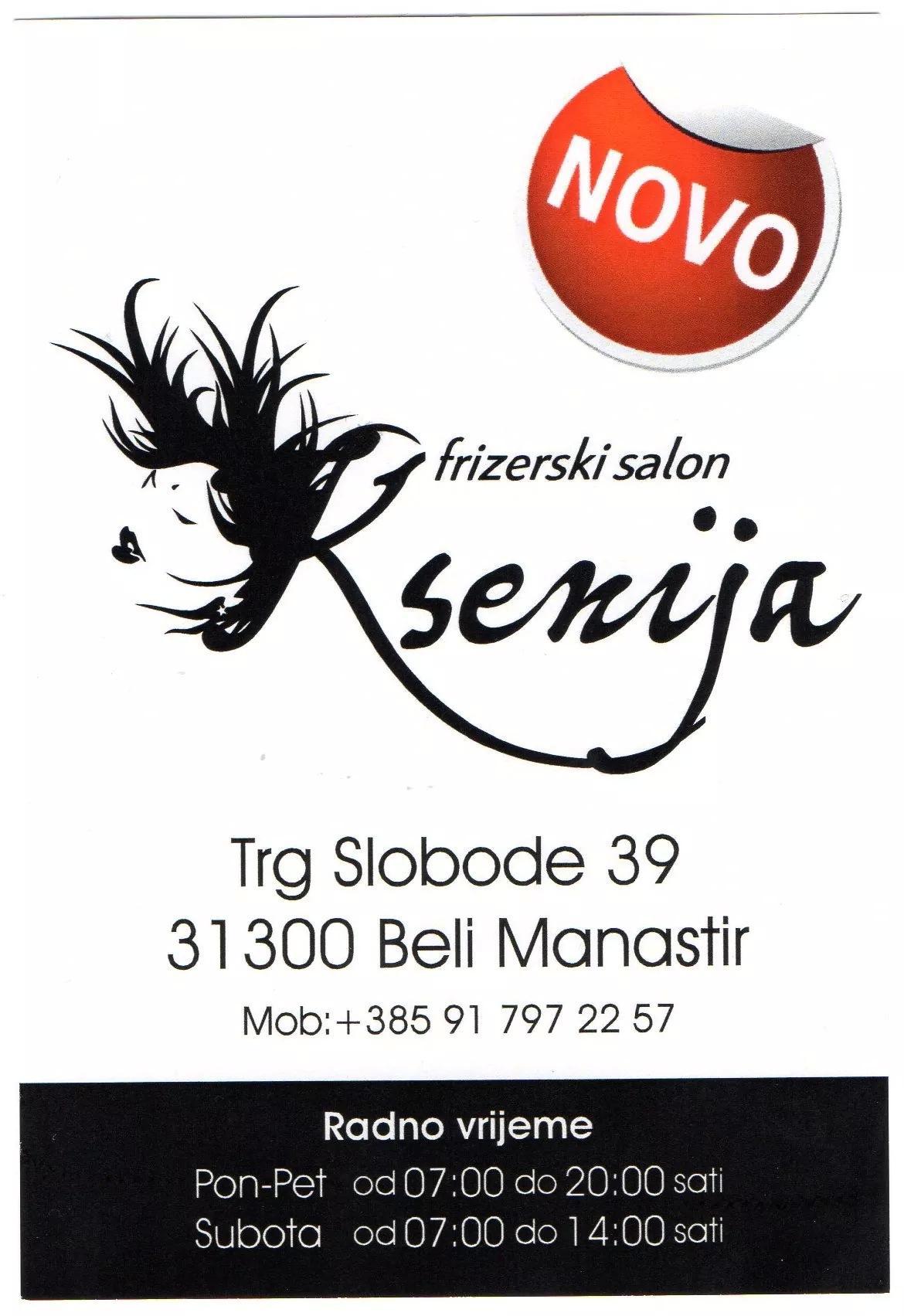 Ksenija Frizerski Salon Logo