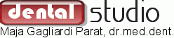 Dental studio Dubrava Ordinacija dentalne medicine Maja Gagliardi Parat, dr.med.dent. Logo