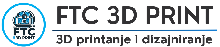 Ftc 3D Print Obrt Za 3D Printanje I Dizajniranje Logo