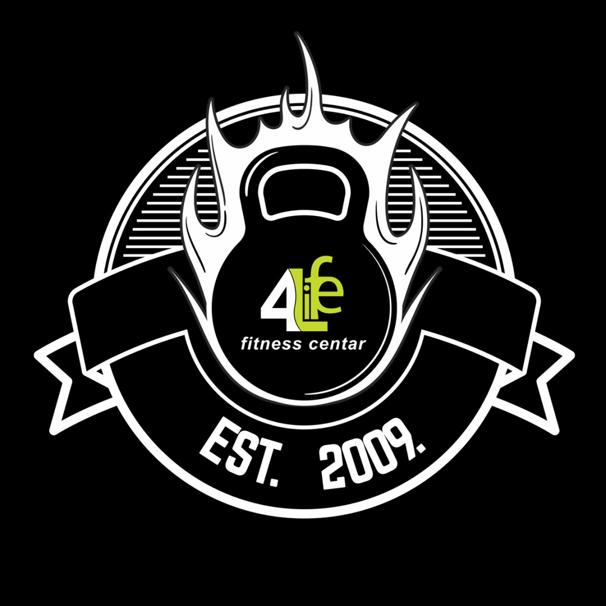 Fitness Centar 4Life Logo