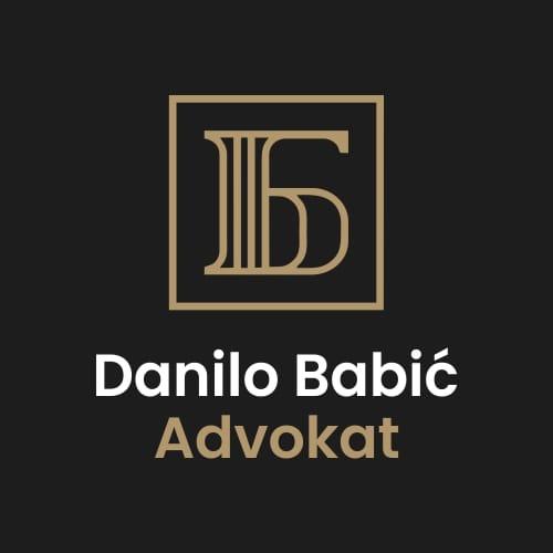 Advokat Danilo Babić Logo