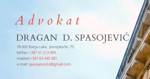 Advokat Dragan D. Spasojevic logo