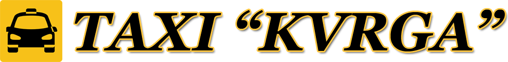Taxi Kvrga Srebrenik Logo