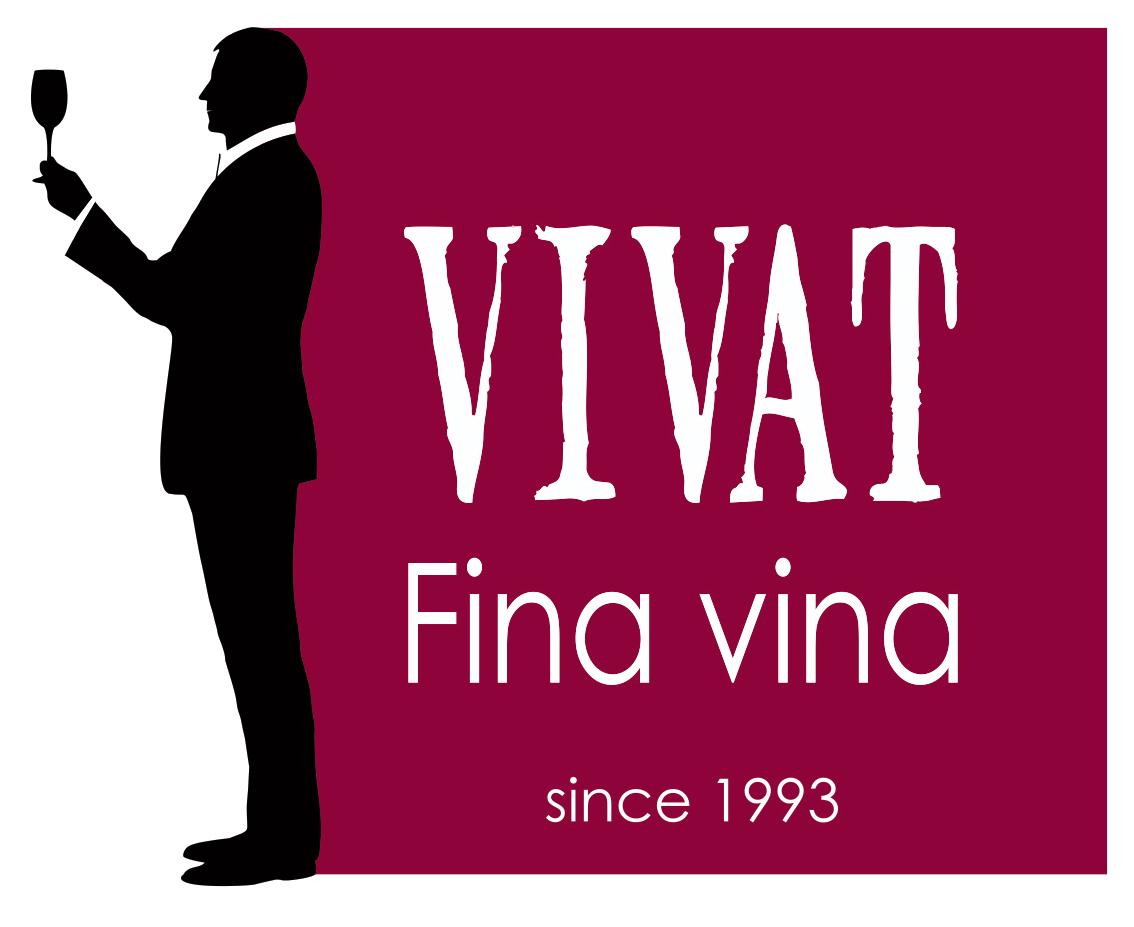 VIVAT FINA VINA Vinoteka/Fine wine store Winelovers Logo