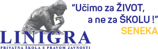 LINIGRA - privatna škola s pravom javnosti Logo