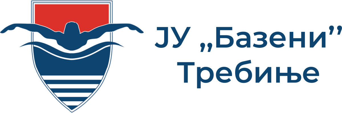 Zatvoreni I Otvoreni Olimpijski Bazen Ju Bazeni Logo