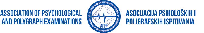 Asocijacija psiholoških i poligrafskih ispitivanja Logo