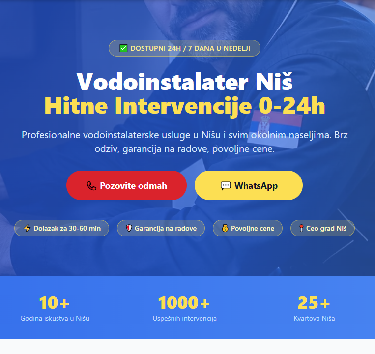 Vodoinstalater Nis logo