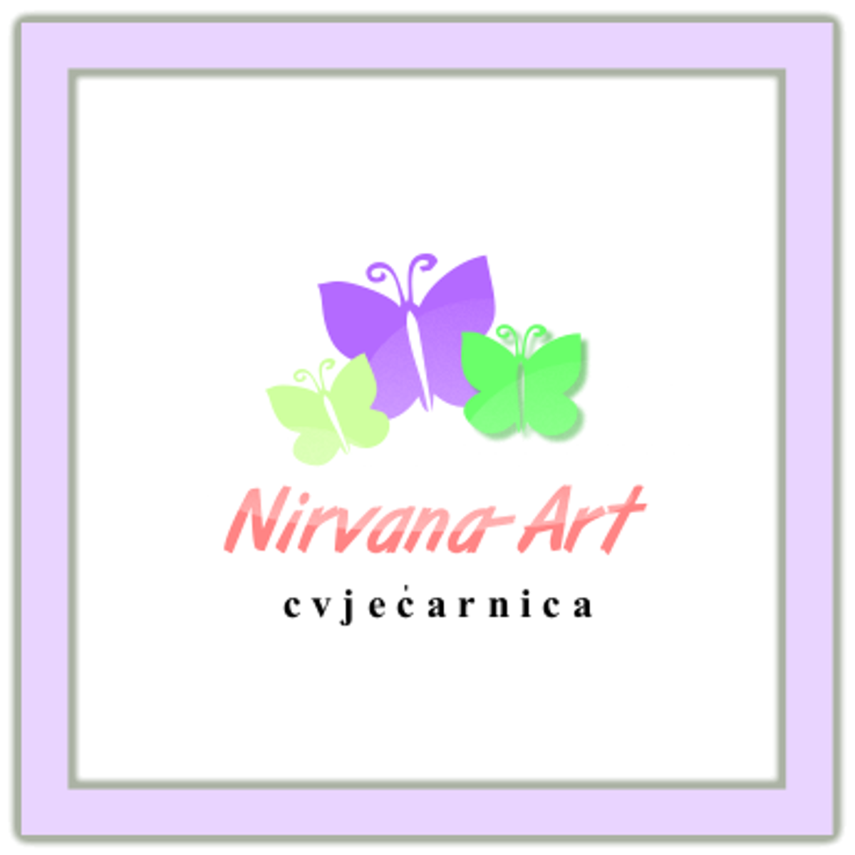 Cvjećarnica Nirvana-Art Logo