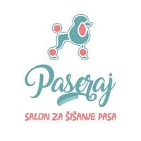 Paseraj Salon Za Šišanje Pasa Logo