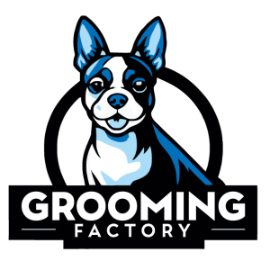 Grooming Factory Profesionalni Salon Za Šišanje Pasa Logo