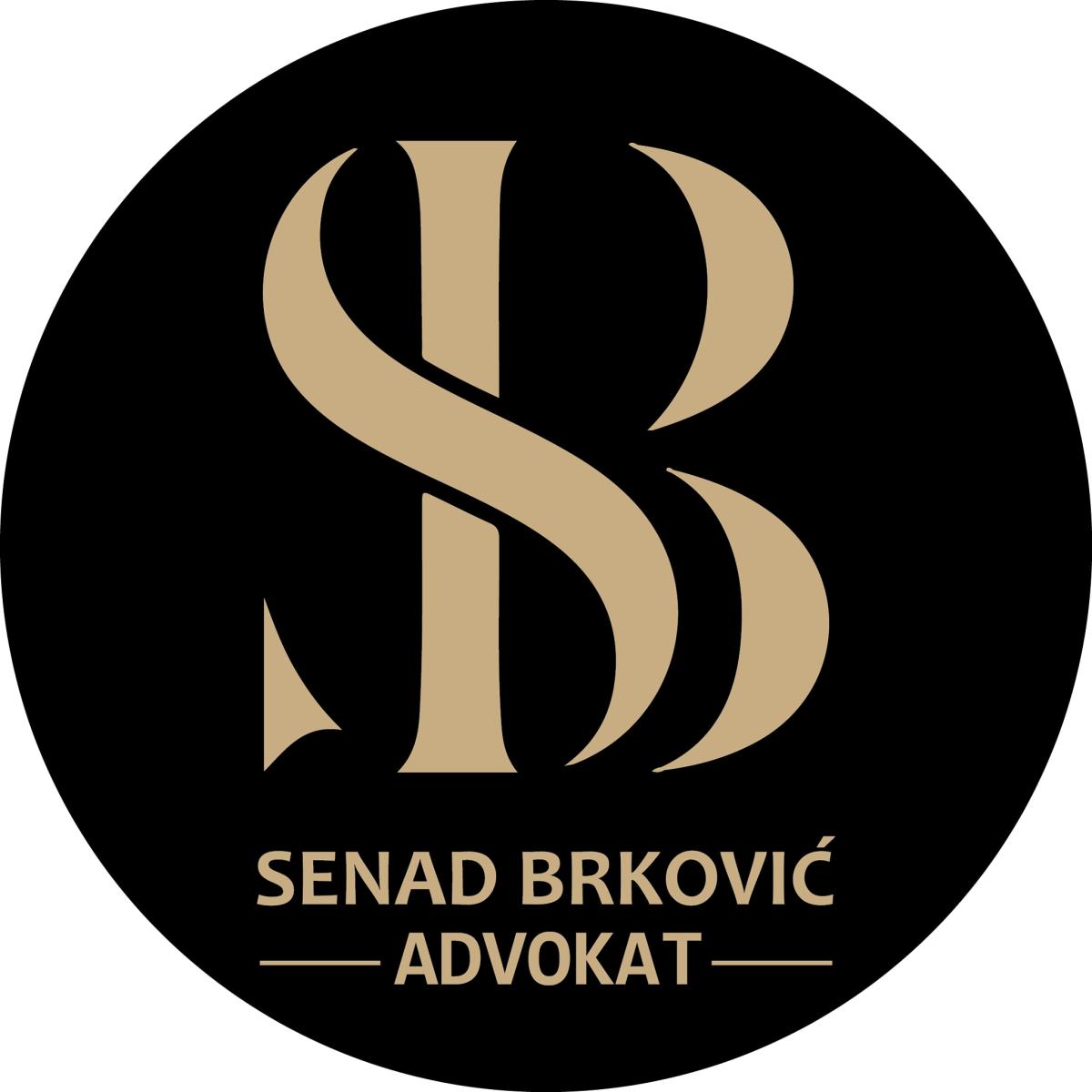 Advokat Senad Brković Logo